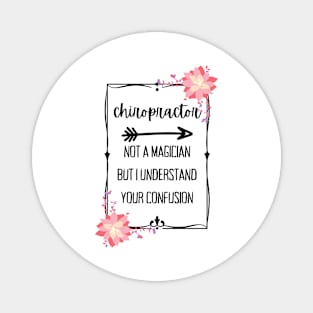 Chiropractor magician Magnet